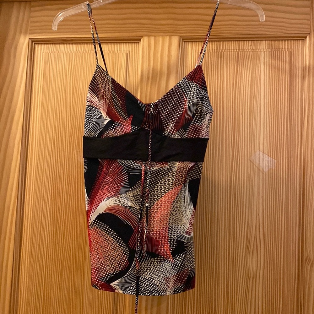 Camisole spaghetti strap tank top, size m